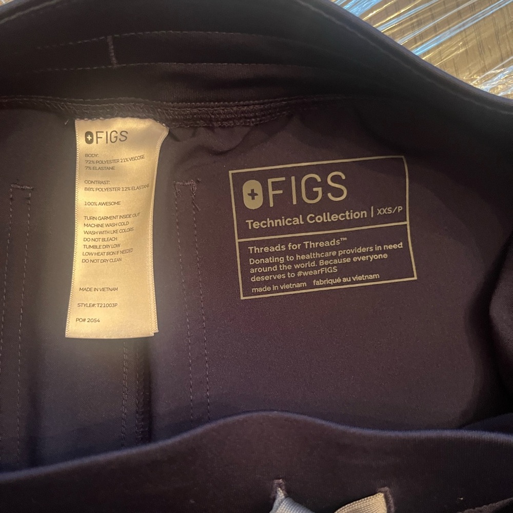 Figs XXS petite scrub pants